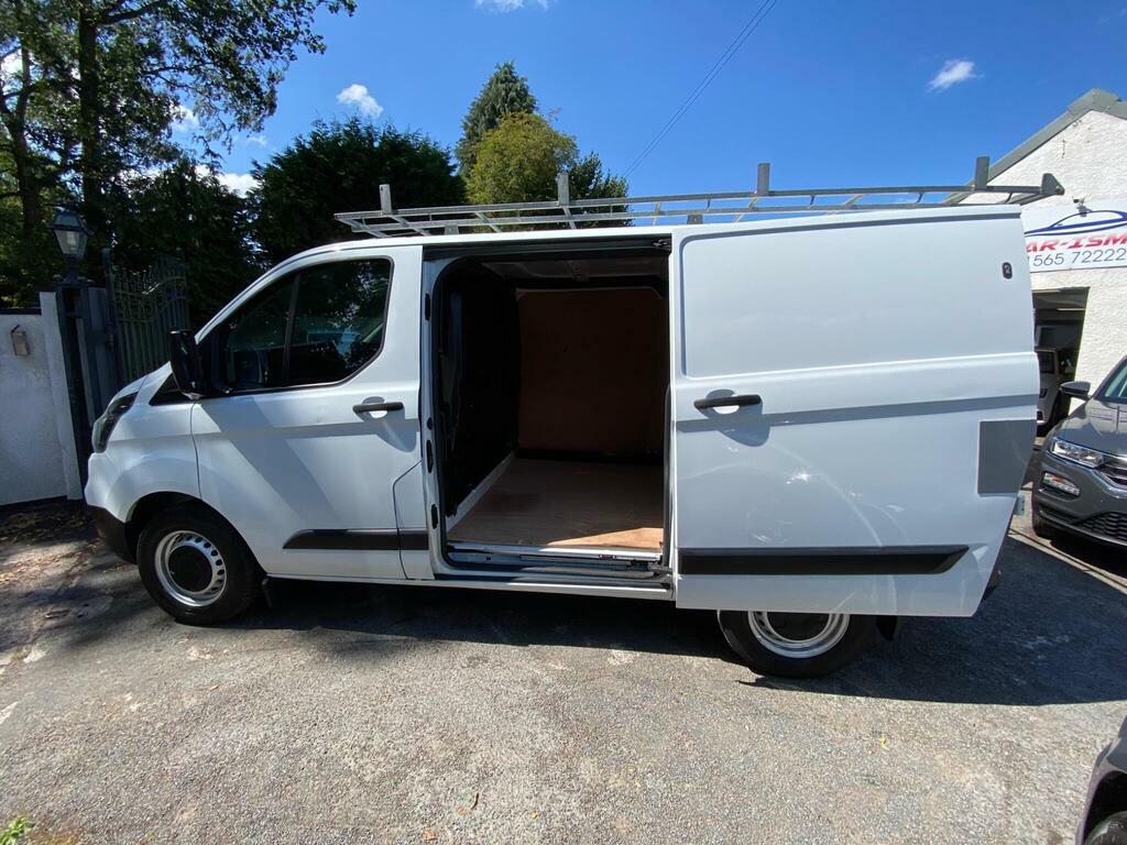 Ford Transit Custom 350 Tdci 130 L4 H3 Jumbo Ecoblue Xlwb High Roof Rw White #9