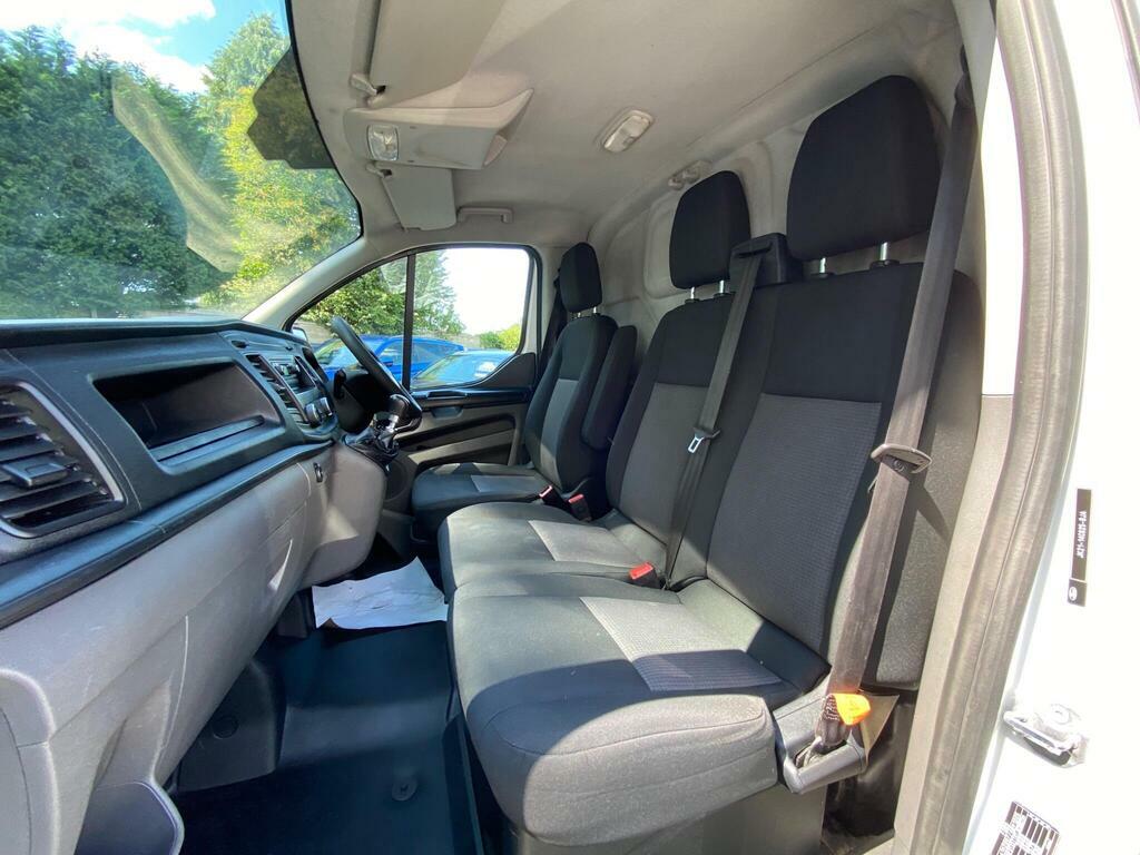 Ford Transit Custom 350 Tdci 130 L4 H3 Jumbo Ecoblue Xlwb High Roof Rw White #12