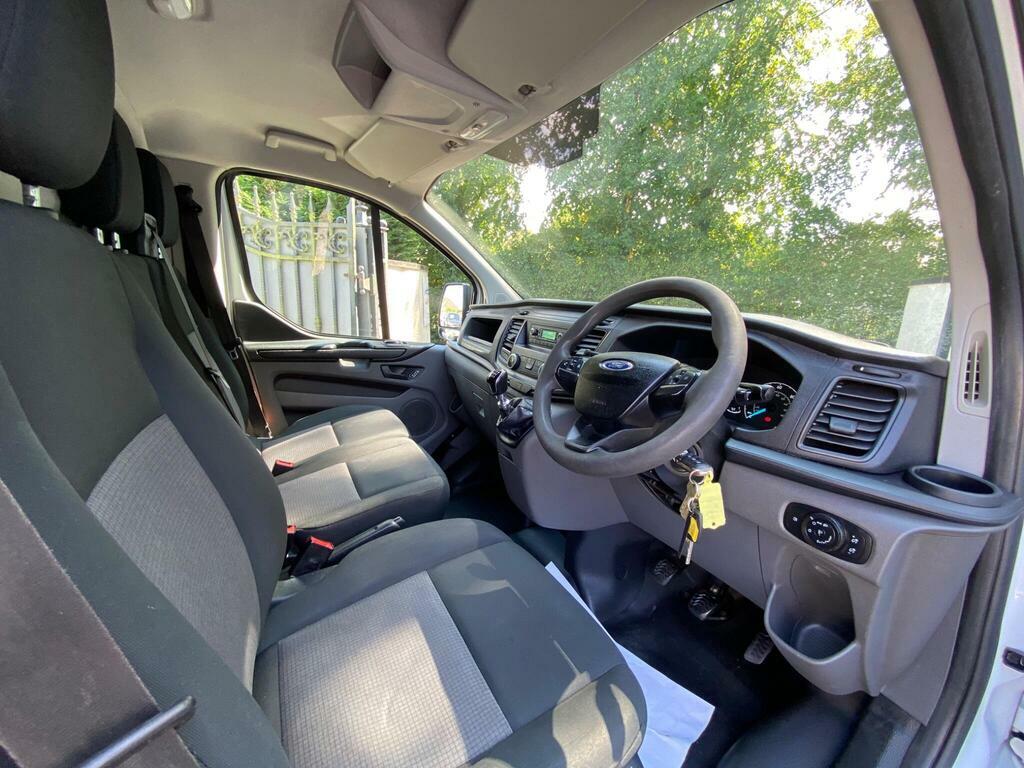 Ford Transit Custom 350 Tdci 130 L4 H3 Jumbo Ecoblue Xlwb High Roof Rw White #10