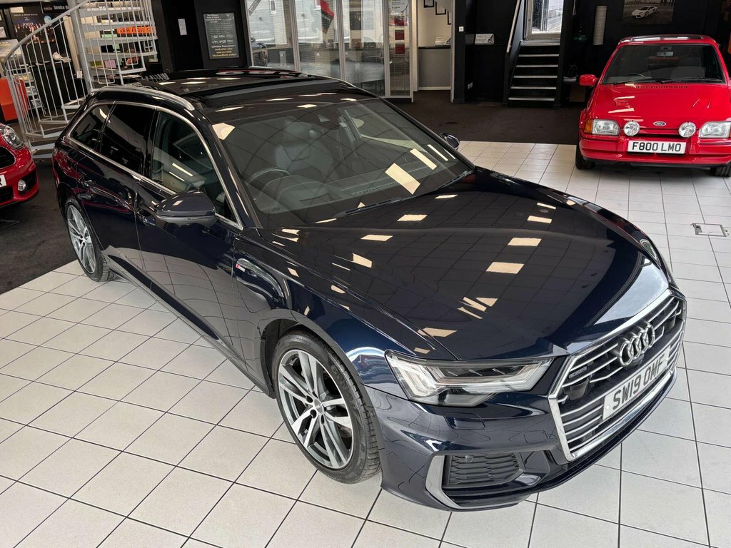 Audi A6 Avant 3L S Line Blue #3