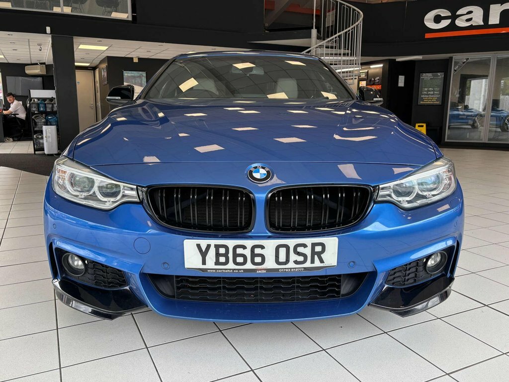 BMW 4 Series Gran Coupe 2L M Sport Blue #4