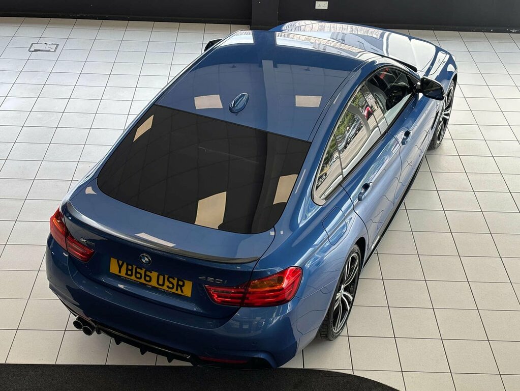 BMW 4 Series Gran Coupe Hatchback 2.0 420D M Sport Gran Coupe 201717 Silver #10