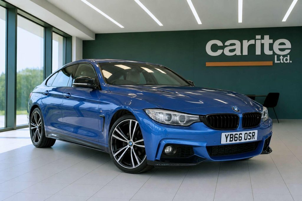 BMW 4 Series Gran Coupe 2L M Sport Blue