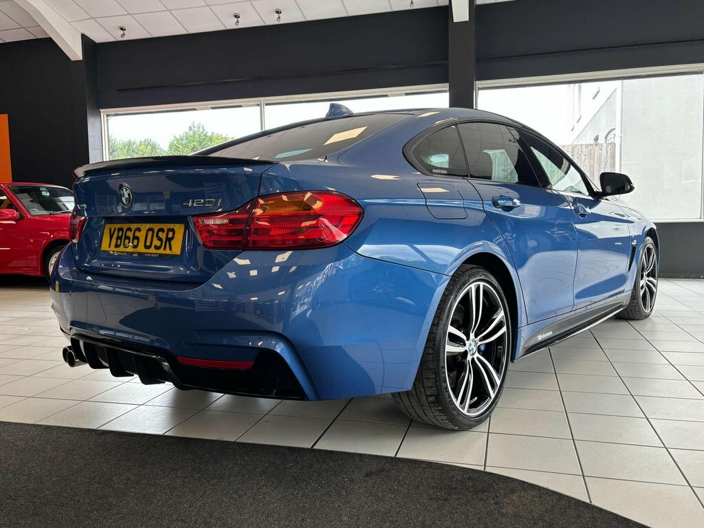 BMW 4 Series Gran Coupe Hatchback 2.0 420D M Sport Gran Coupe 201717 Silver #13