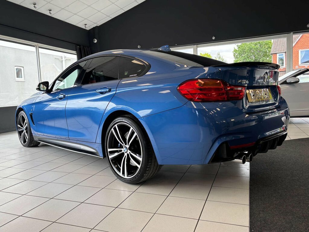 BMW 4 Series Gran Coupe Hatchback 2.0 420D M Sport Gran Coupe 201717 Silver #8
