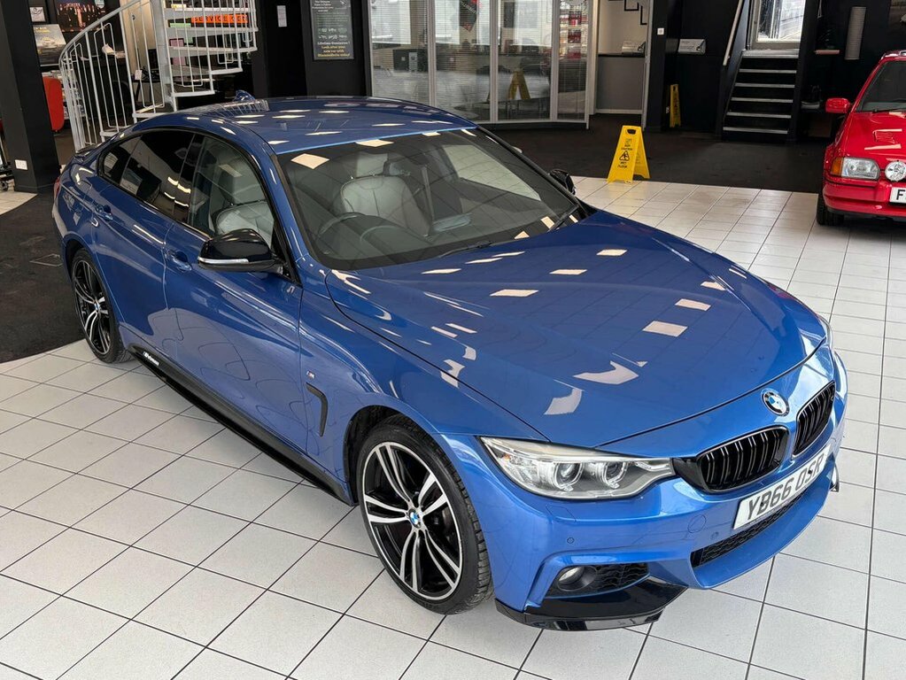 BMW 4 Series Gran Coupe 2L M Sport Blue #3