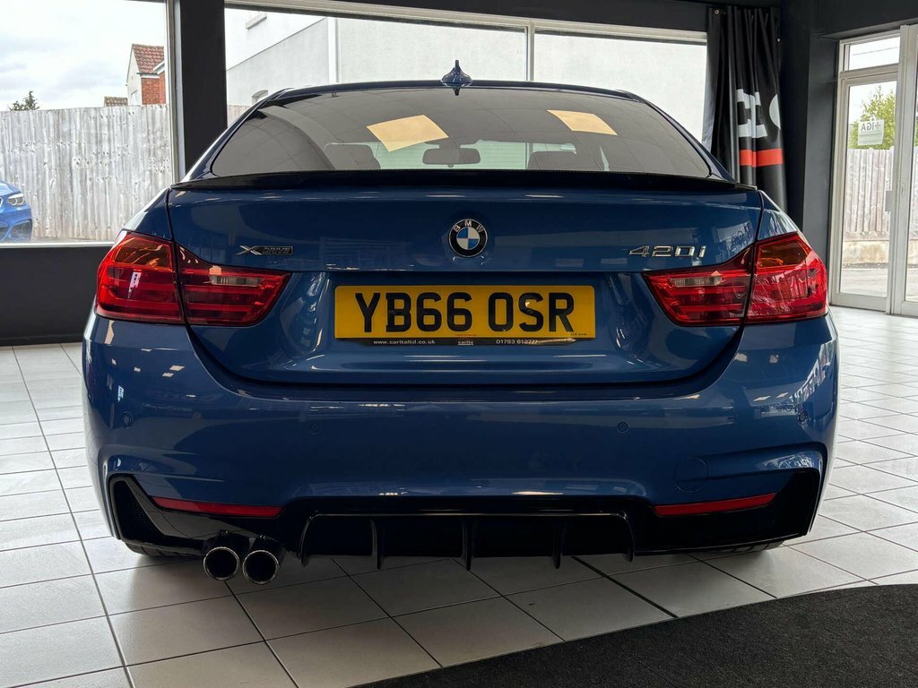 BMW 4 Series Gran Coupe Hatchback 2.0 420D M Sport Gran Coupe 201717 Silver #11