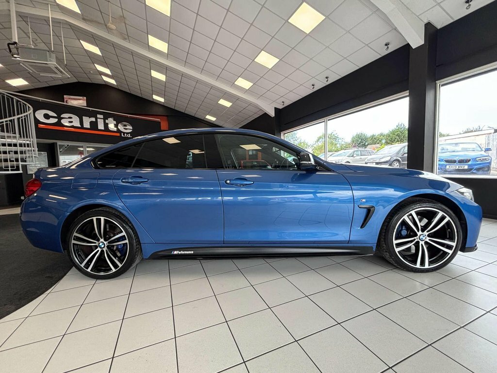 BMW 4 Series Gran Coupe Hatchback 2.0 420D M Sport Gran Coupe 201717 Silver #14