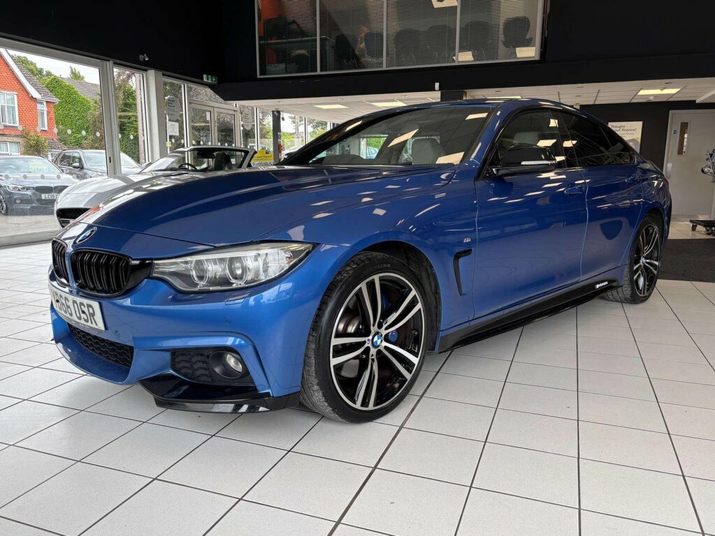 BMW 4 Series Gran Coupe 2L M Sport Blue #5