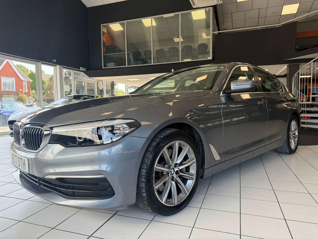 BMW 5 Series 3L Se Blue #5