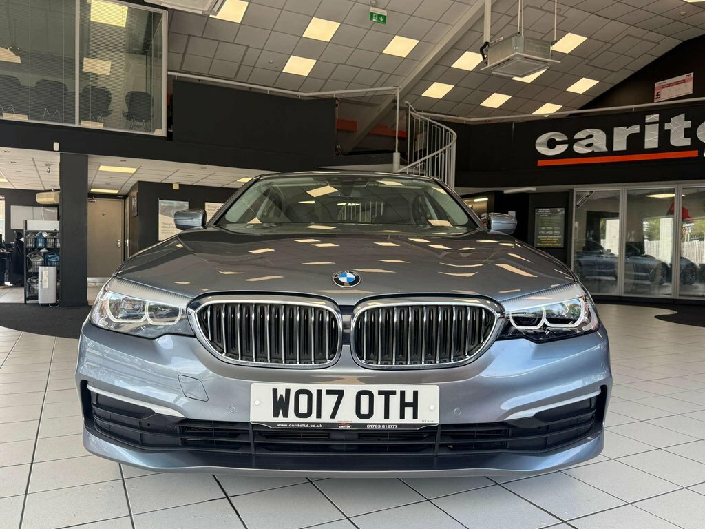 BMW 5 Series 3L Se Blue #4