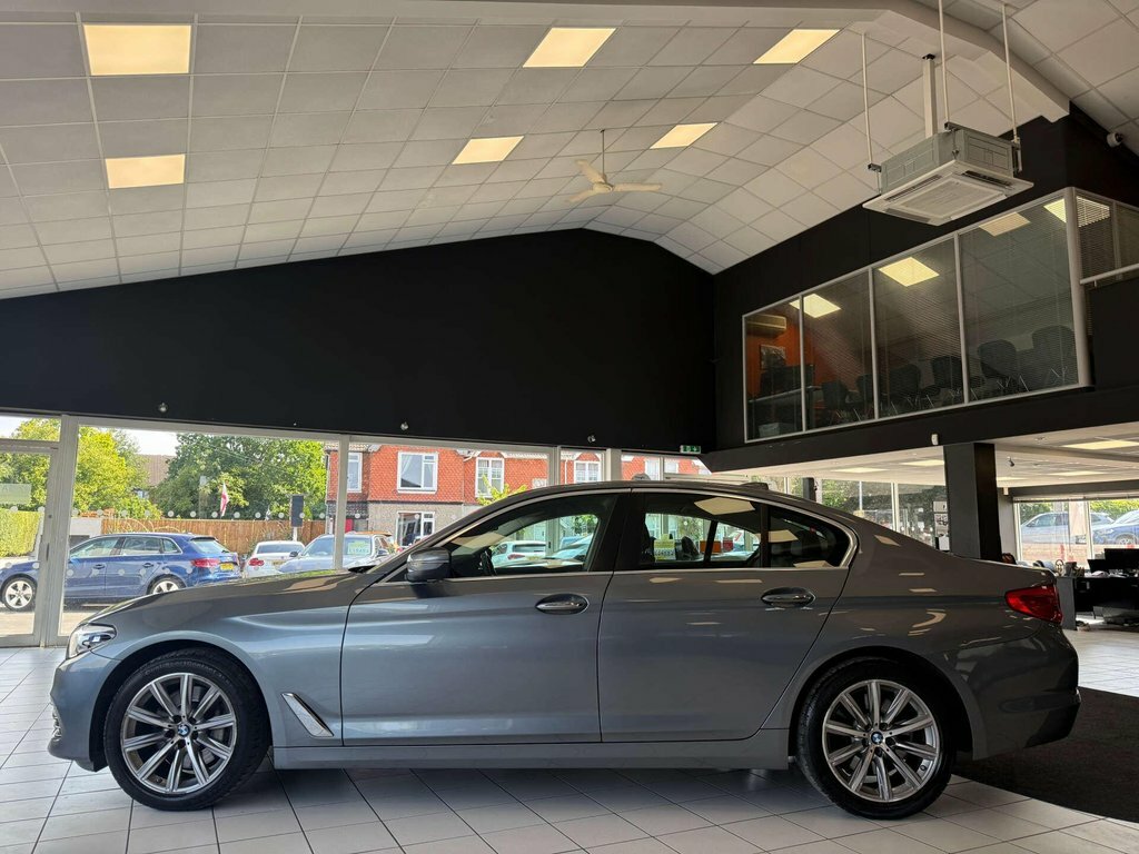 BMW 5 Series 3L Se Blue #6