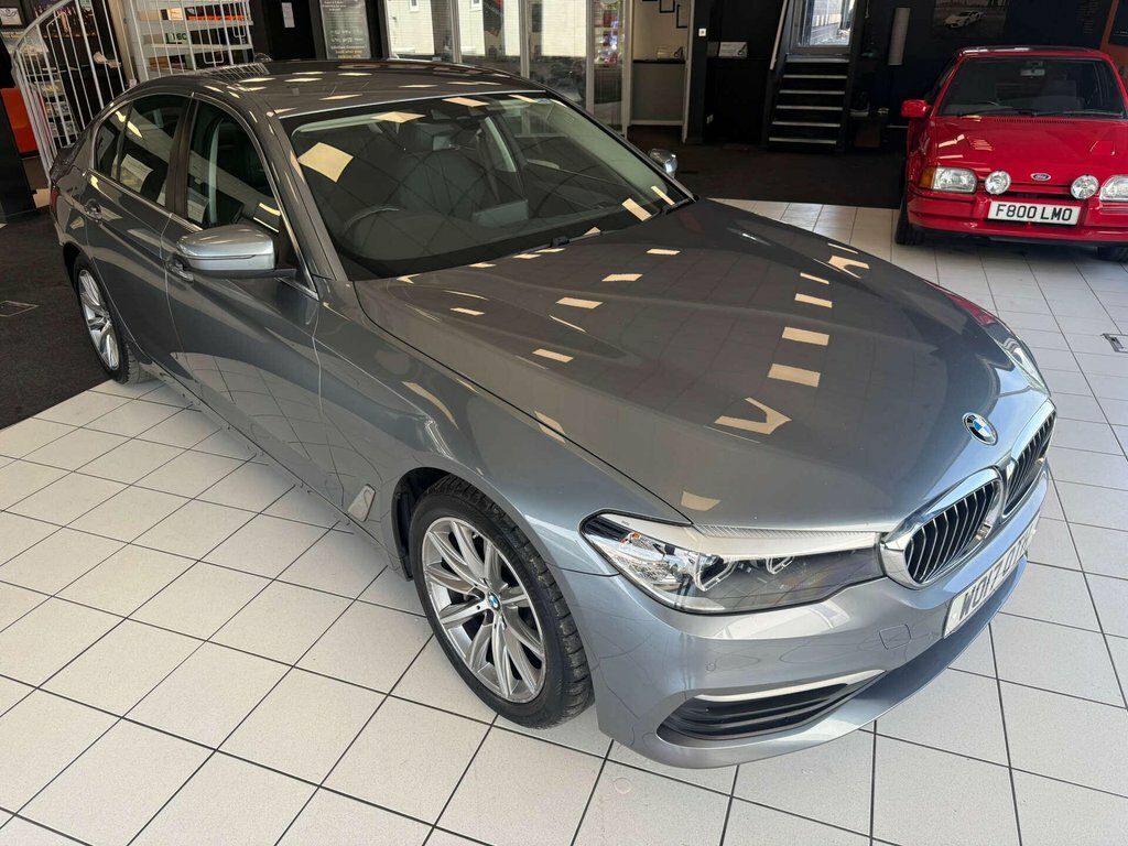 BMW 5 Series 3L Se Blue #3