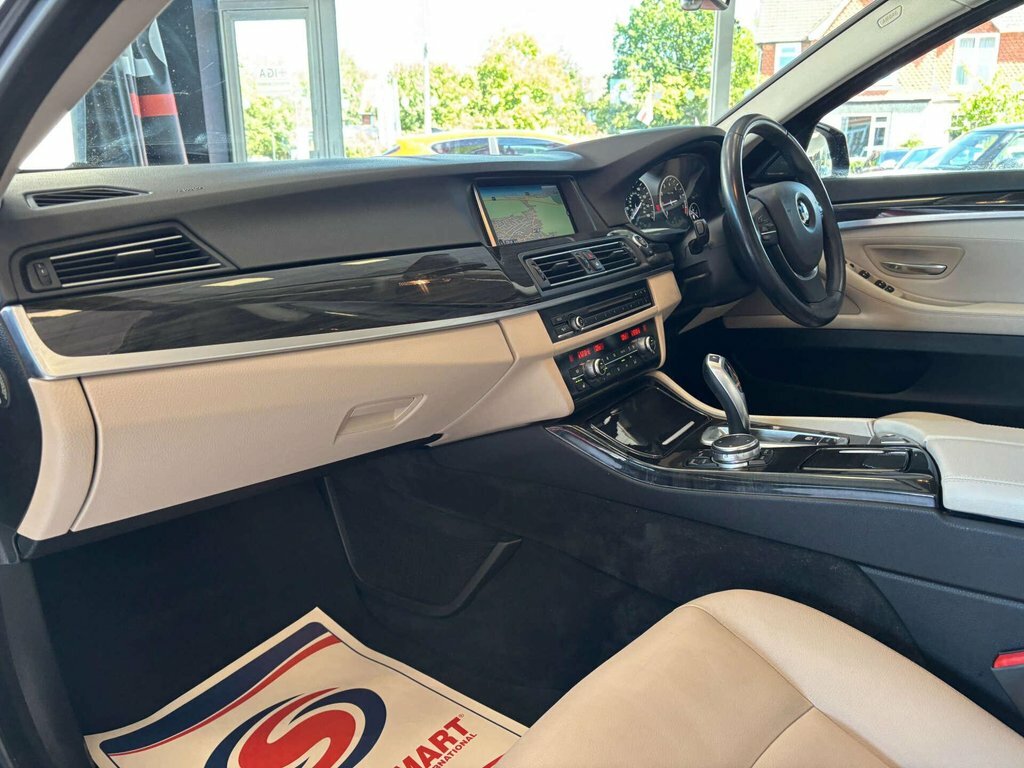 BMW 5 Series 2.0 520D M Sport Euro 6 Ss Black #40