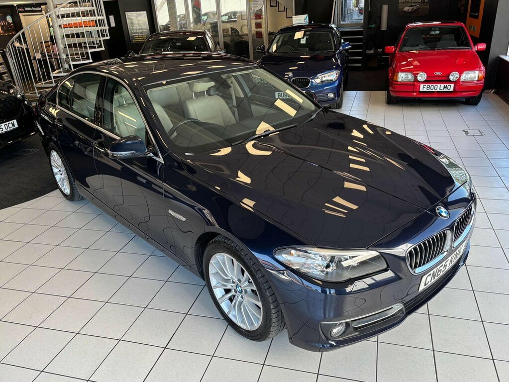 BMW 5 Series 2L Luxury Blue #3