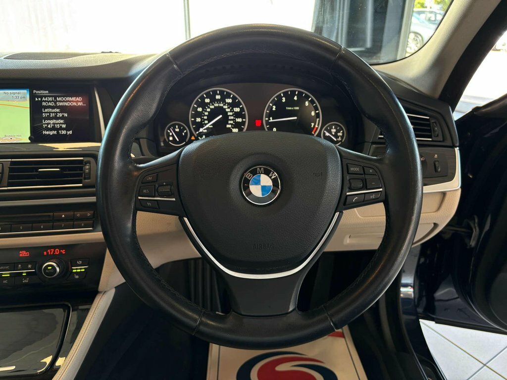 BMW 5 Series 2.0 520D M Sport Euro 6 Ss Black #16