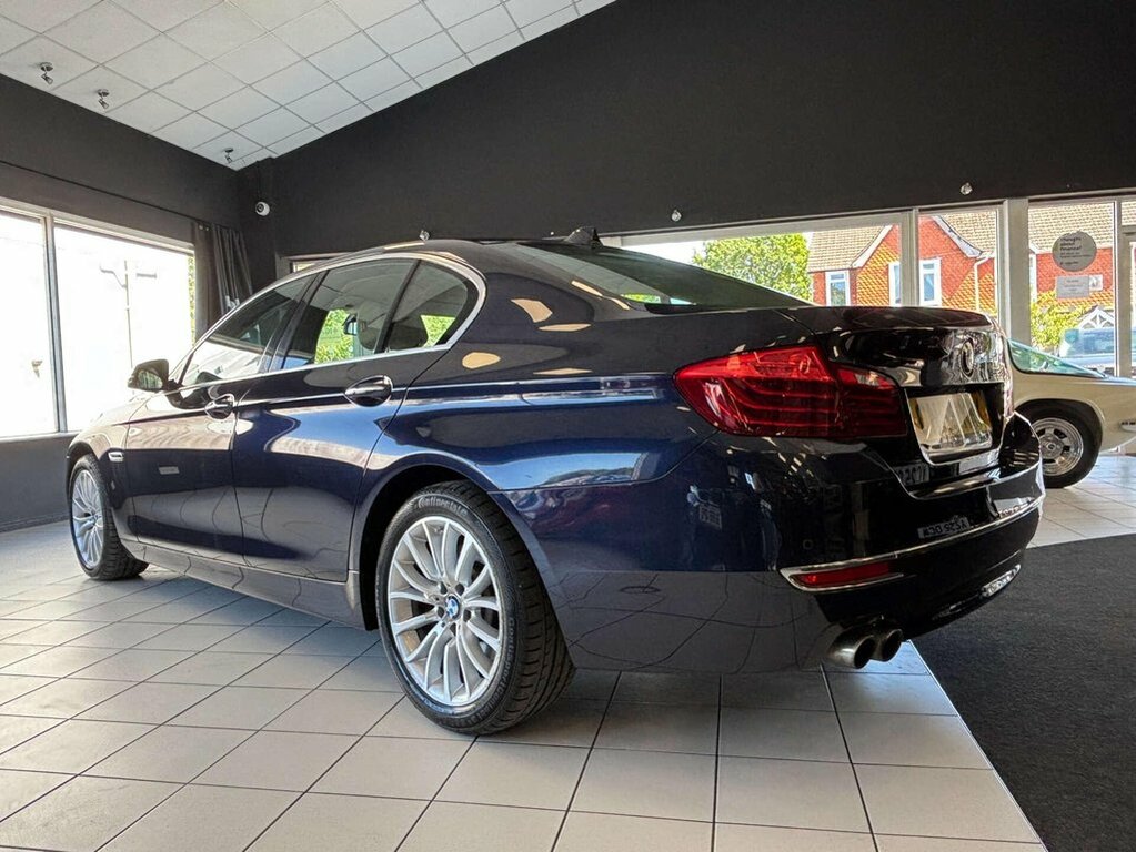 BMW 5 Series 2.0 520D M Sport Euro 6 Ss Black #8
