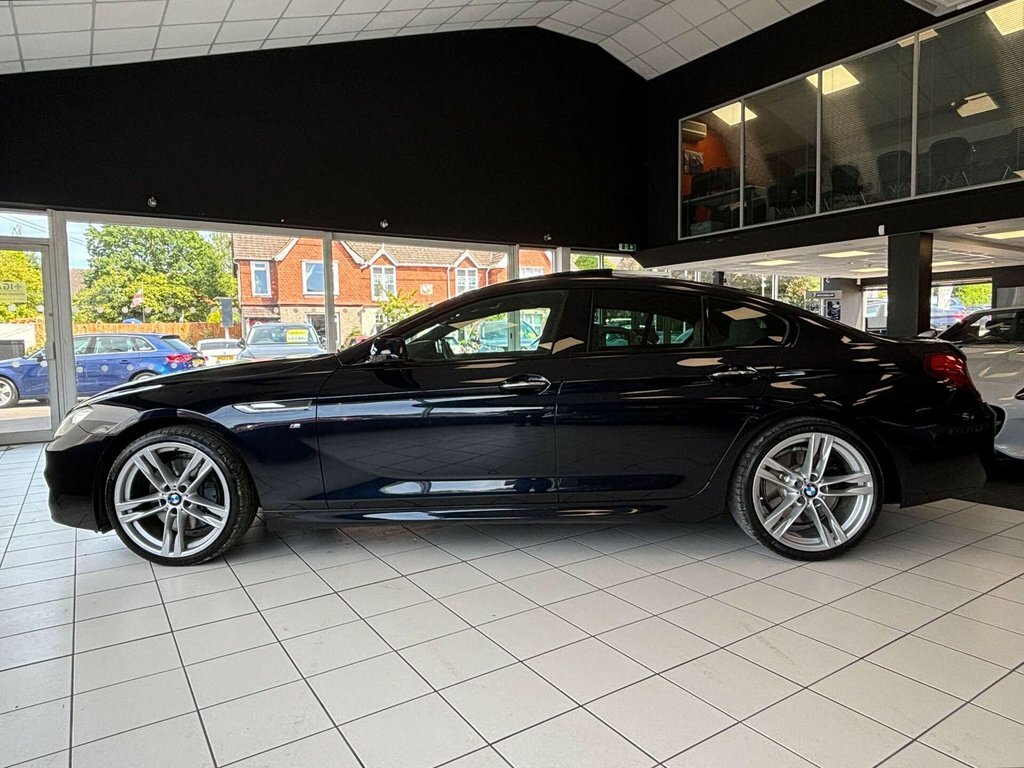 BMW 6 Series Gran Coupe 3L M Sport Black #6