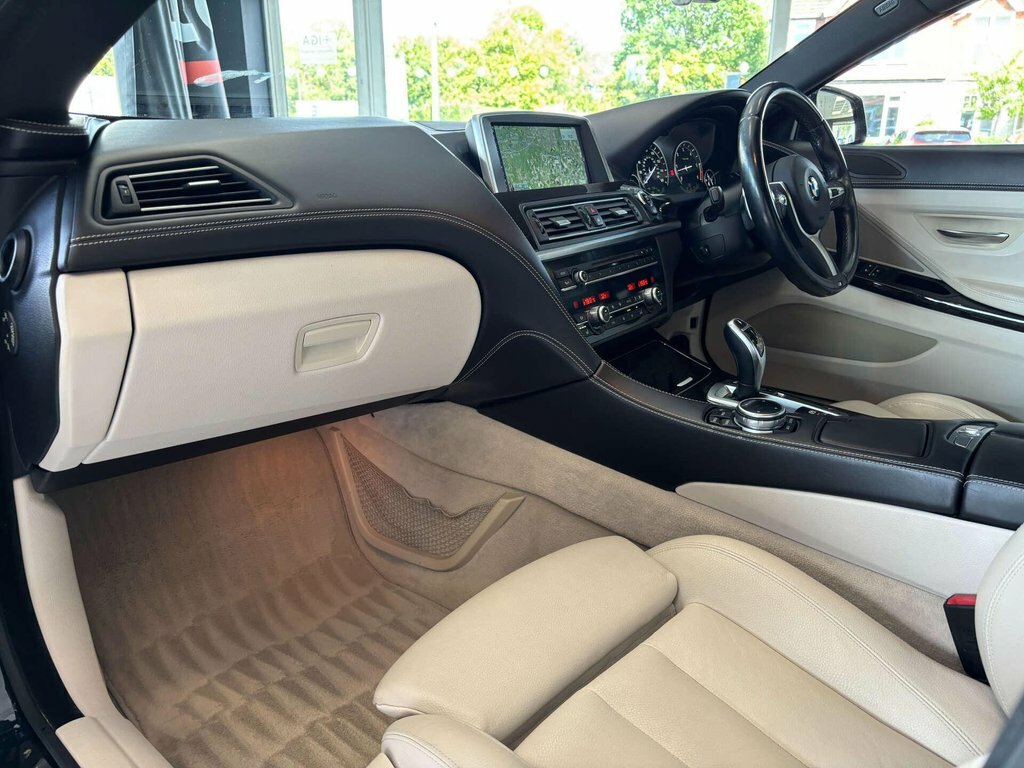 BMW 6 Series Gran Coupe 3.0 640D M Sport Gran Coupe 309 Bhp Black #50