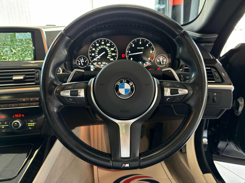 BMW 6 Series Gran Coupe 3.0 640D M Sport Gran Coupe 309 Bhp Black #22