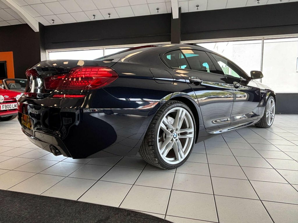 BMW 6 Series Gran Coupe 3.0 640D M Sport Gran Coupe 309 Bhp Black #13
