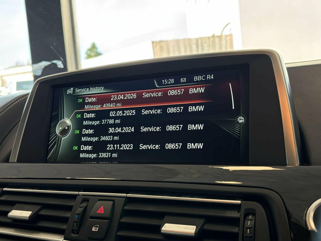 BMW 6 Series Gran Coupe 3.0 640D M Sport Gran Coupe 309 Bhp Black #37