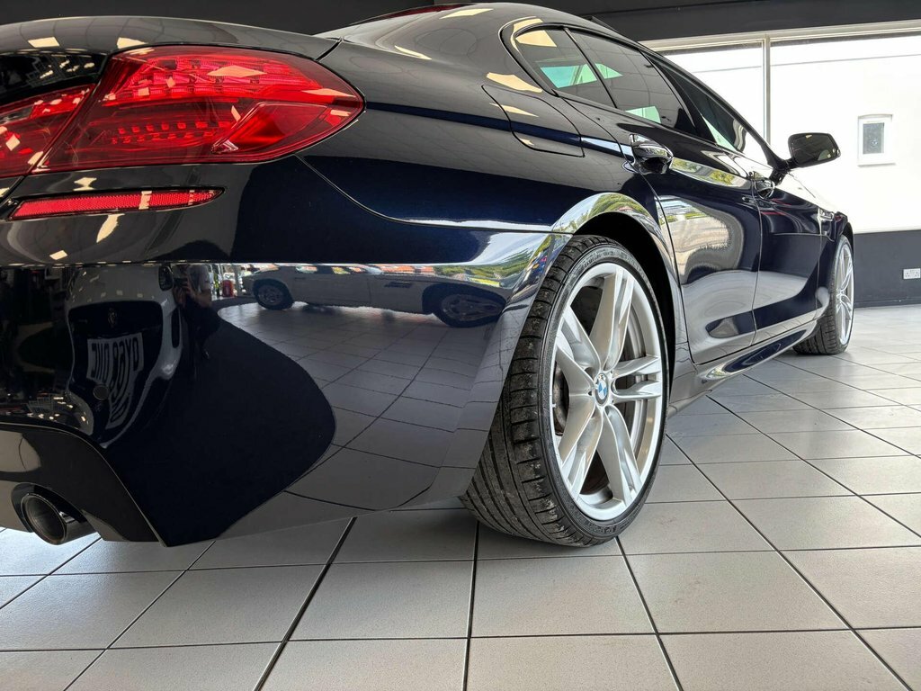BMW 6 Series Gran Coupe 3.0 640D M Sport Gran Coupe 309 Bhp Black #12