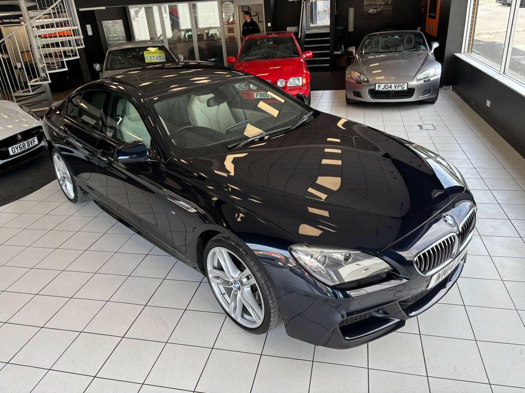 BMW 6 Series Gran Coupe 3L M Sport Black #3