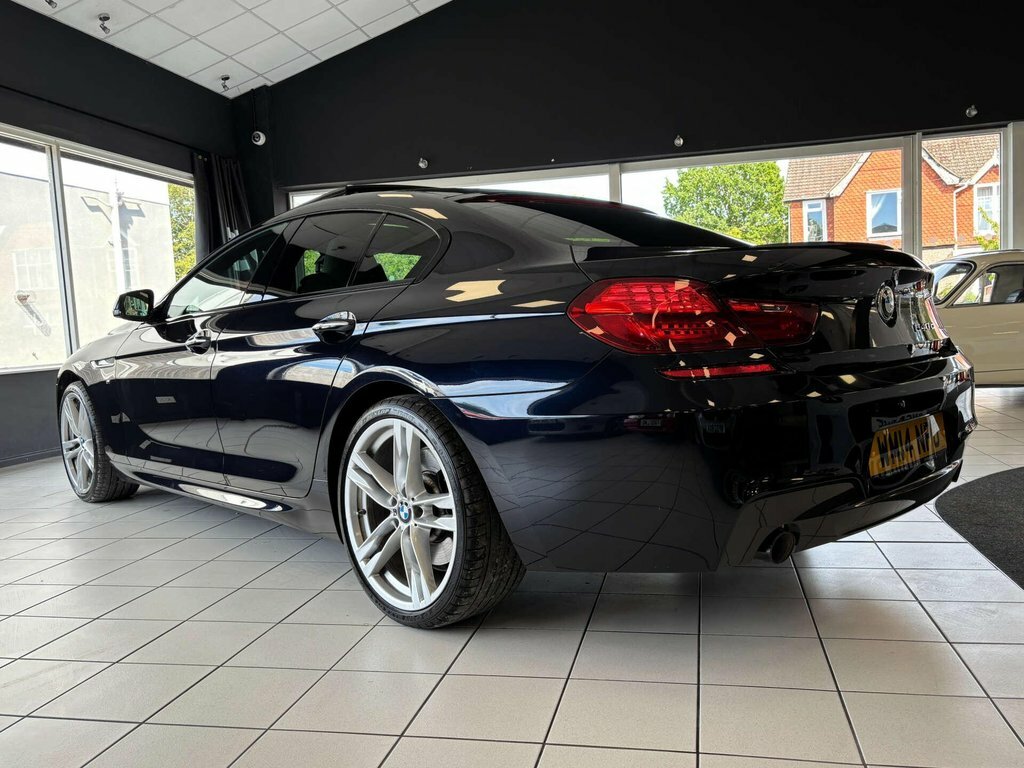 BMW 6 Series Gran Coupe 3.0 640D M Sport Gran Coupe 309 Bhp Black #8