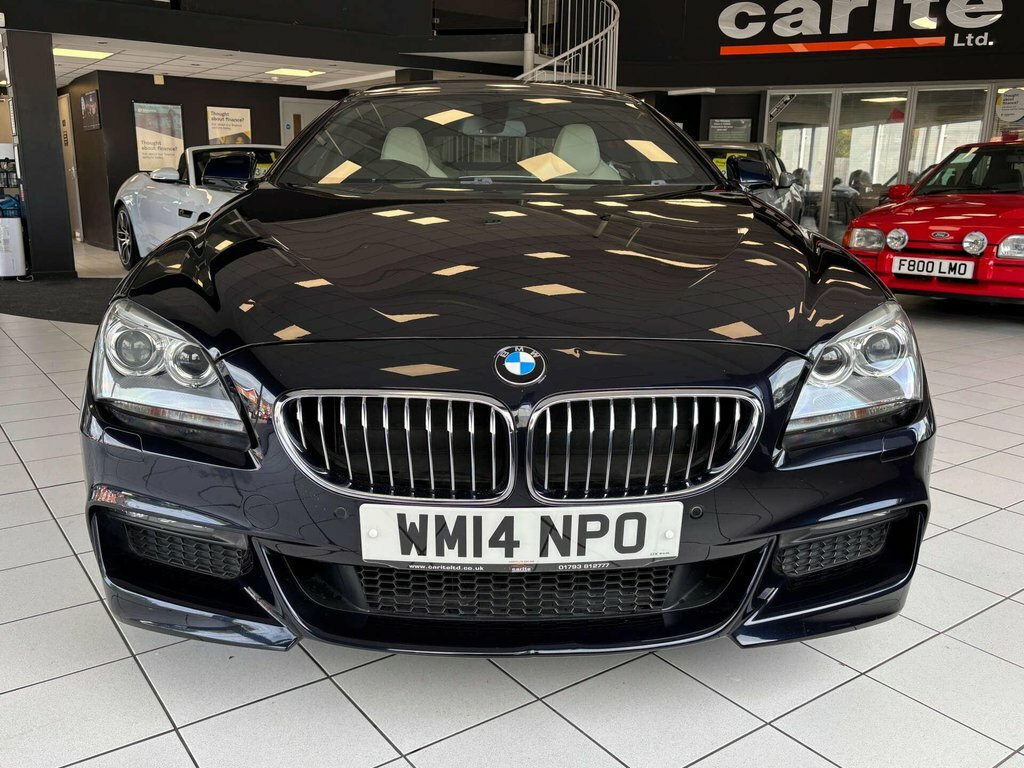 BMW 6 Series Gran Coupe 3L M Sport Black #4