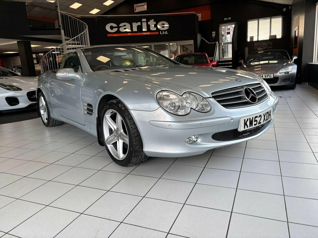 Mercedes-Benz SL Class Convertible Silver #4