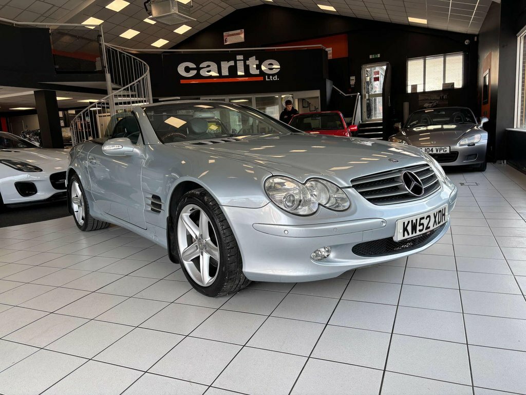 Mercedes-Benz SL Class Convertible Silver #3