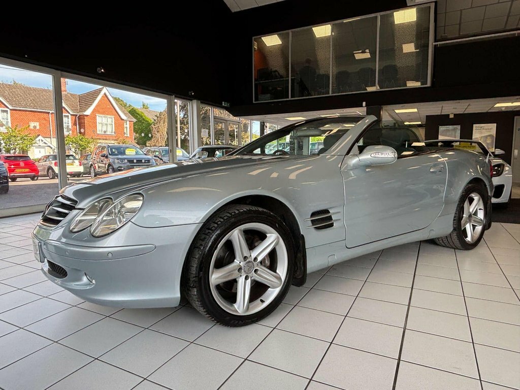 Mercedes-Benz SL Class 5.0 Sl500 Convertible 304 G Silver #8