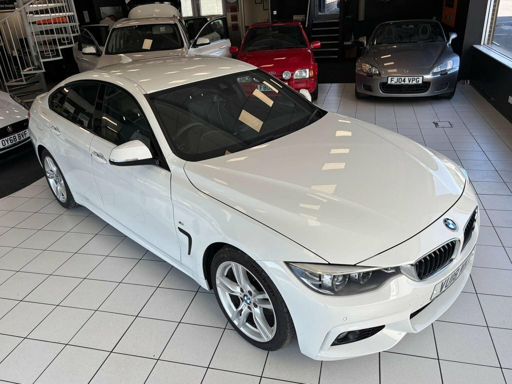 BMW 4 Series Gran Coupe 2L M Sport White #3