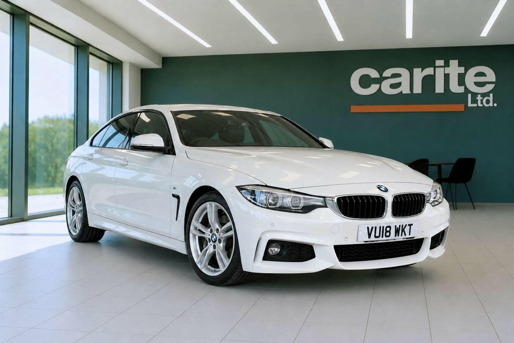 BMW 4 Series Gran Coupe 2L M Sport White