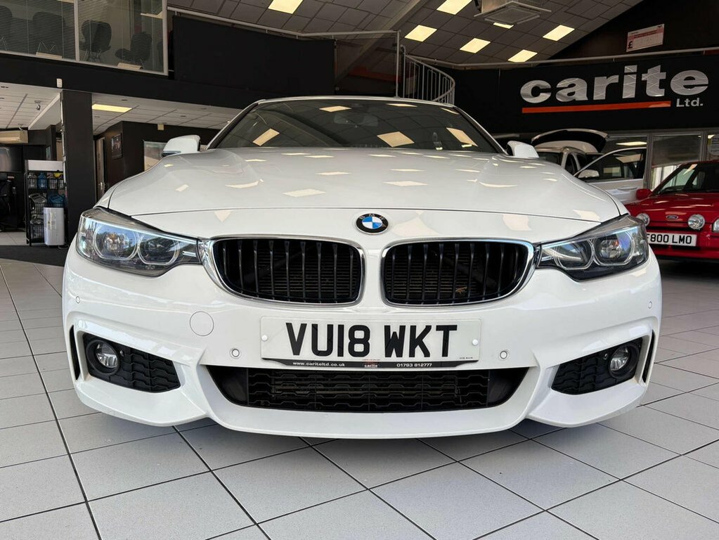 BMW 4 Series Gran Coupe 2L M Sport White #4