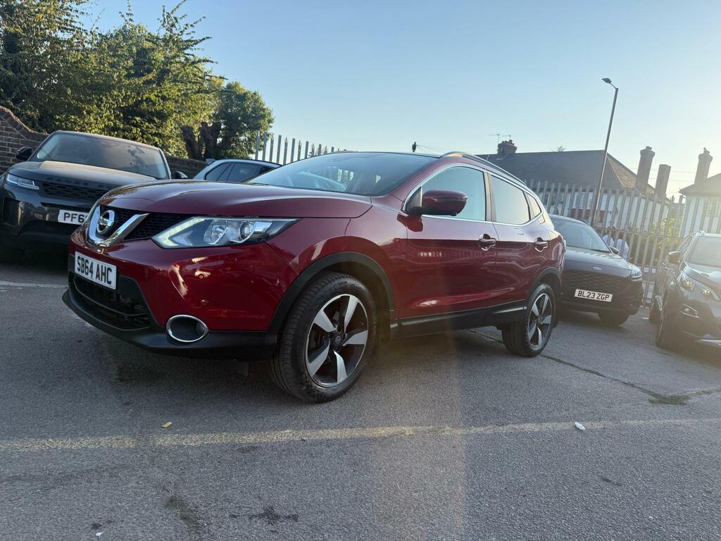 Nissan Qashqai 1.2 Dig-t N-tec Suv SB64AHC Red #2
