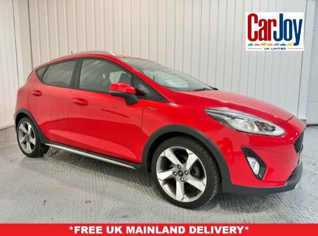 Ford Fiesta 1L Active X Red