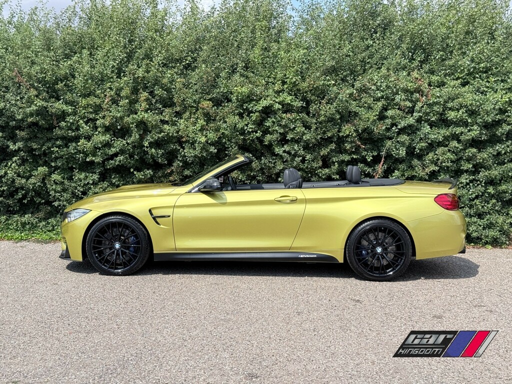 BMW M4 3.0 M4 Convertible G23CKS Yellow #5
