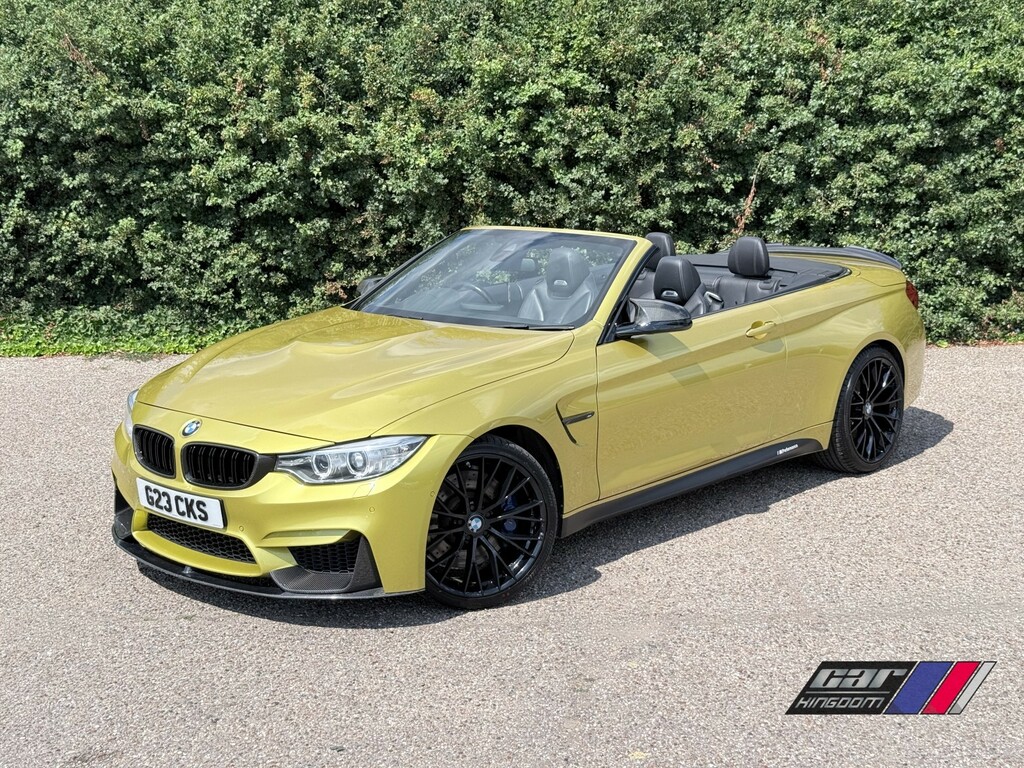 BMW M4 3.0 M4 Convertible Yellow