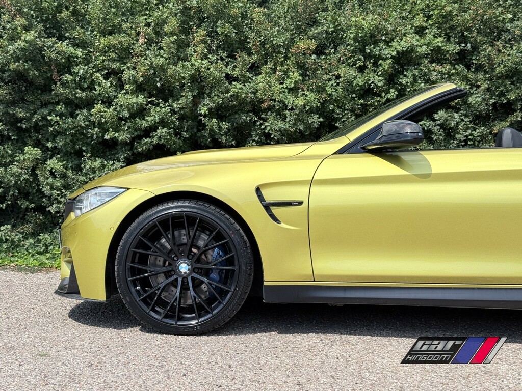 BMW M4 3.0 M4 Convertible G23CKS Yellow #3