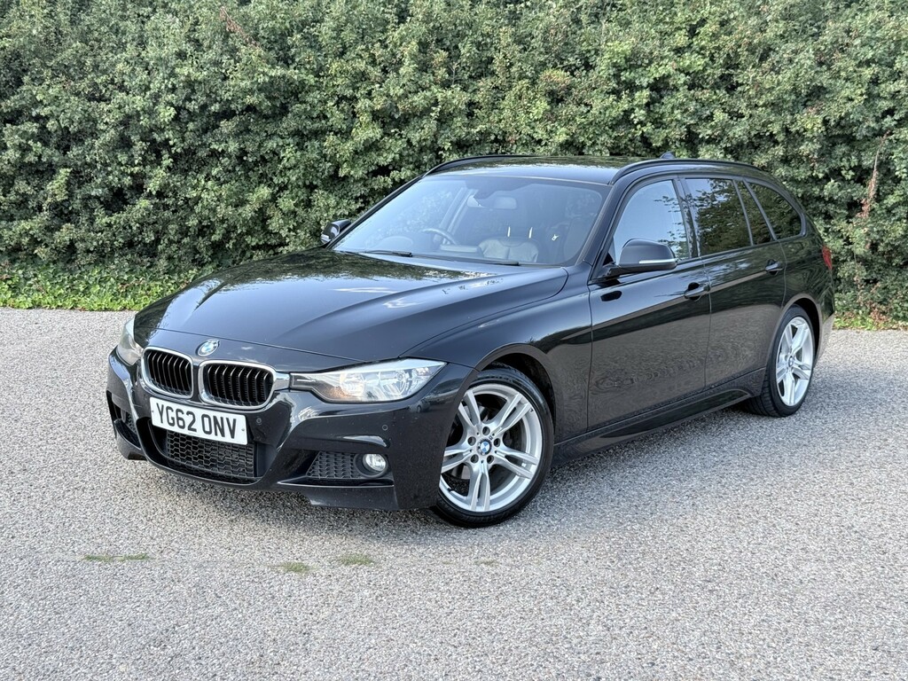 BMW 3 Series 2.0 318D M Sport Touring Black