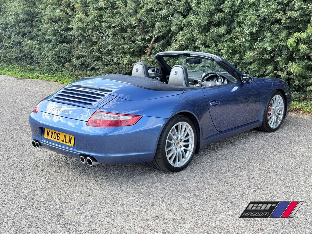 Porsche 911 2006 3.8 997 Carrera 4S Cabriolet Tiptr Silver #11