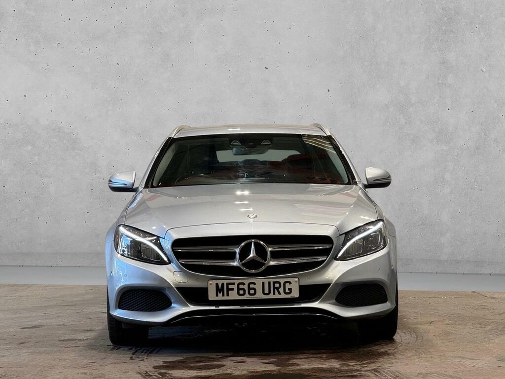 Mercedes-Benz C Class Estate 1.6 C200d Sport G-tronic Euro 6 Ss MF66URG Silver #5