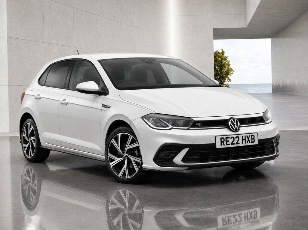 Volkswagen Polo Hatchback 1.0 Tsi R-line Dsg Euro 6 Ss 202 RE22HXB Grey