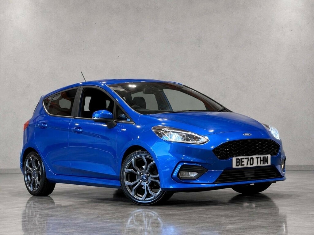 Ford Fiesta Hatchback 1.0T Ecoboost St-line Edition Euro 6 S BE70THM Blue