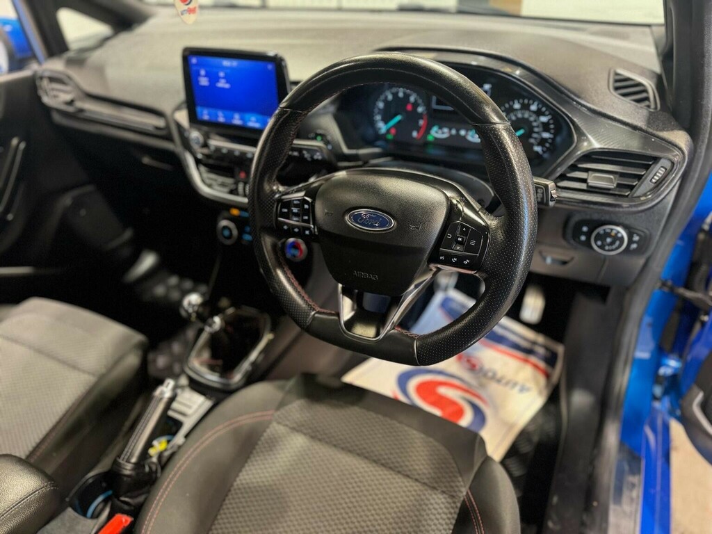 Ford Fiesta Hatchback 1.0T Ecoboost St-line Edition Euro 6 S BE70THM Blue #2