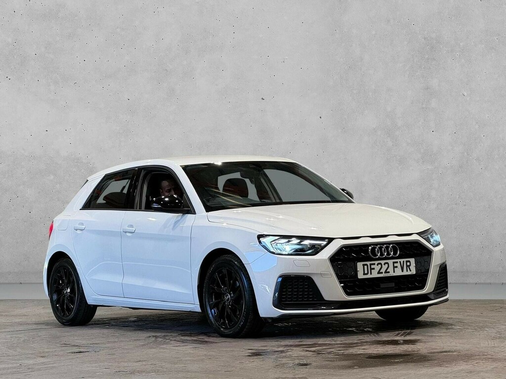 Audi A1 Hatchback 1.0 Tfsi 25 Sport Sportback S Tronic Eur DF22FVR White #6