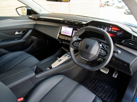 Peugeot 308 Hatchback Blue #4