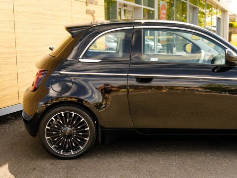 Fiat 500E Hatchback Black #6